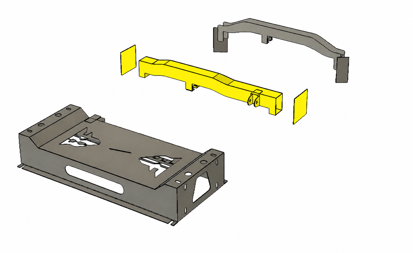 01-10 Chevy/GMC Rear Fuel Tank Crossmember