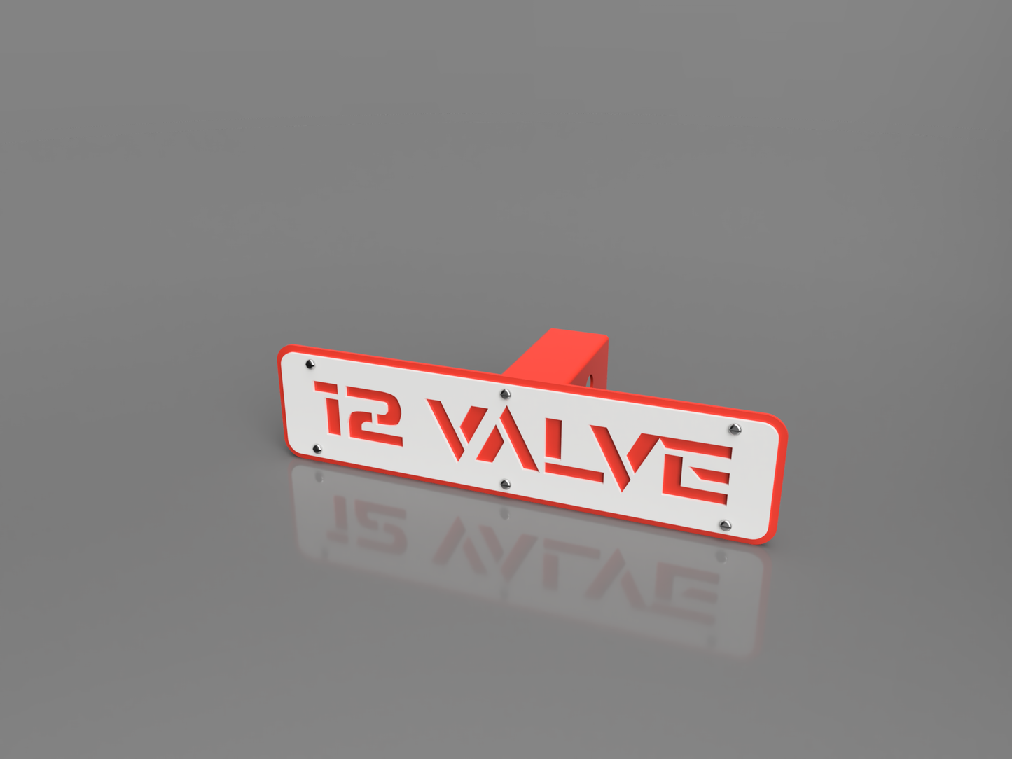 "12 Valve" Hitch Cover | 2" receiver