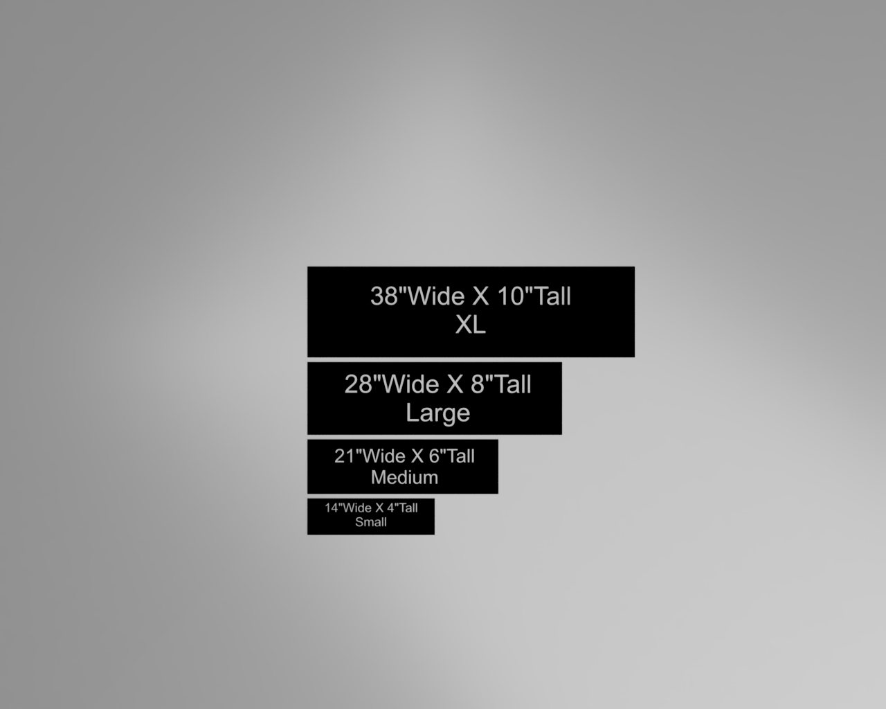 Horizontal House Address Sign