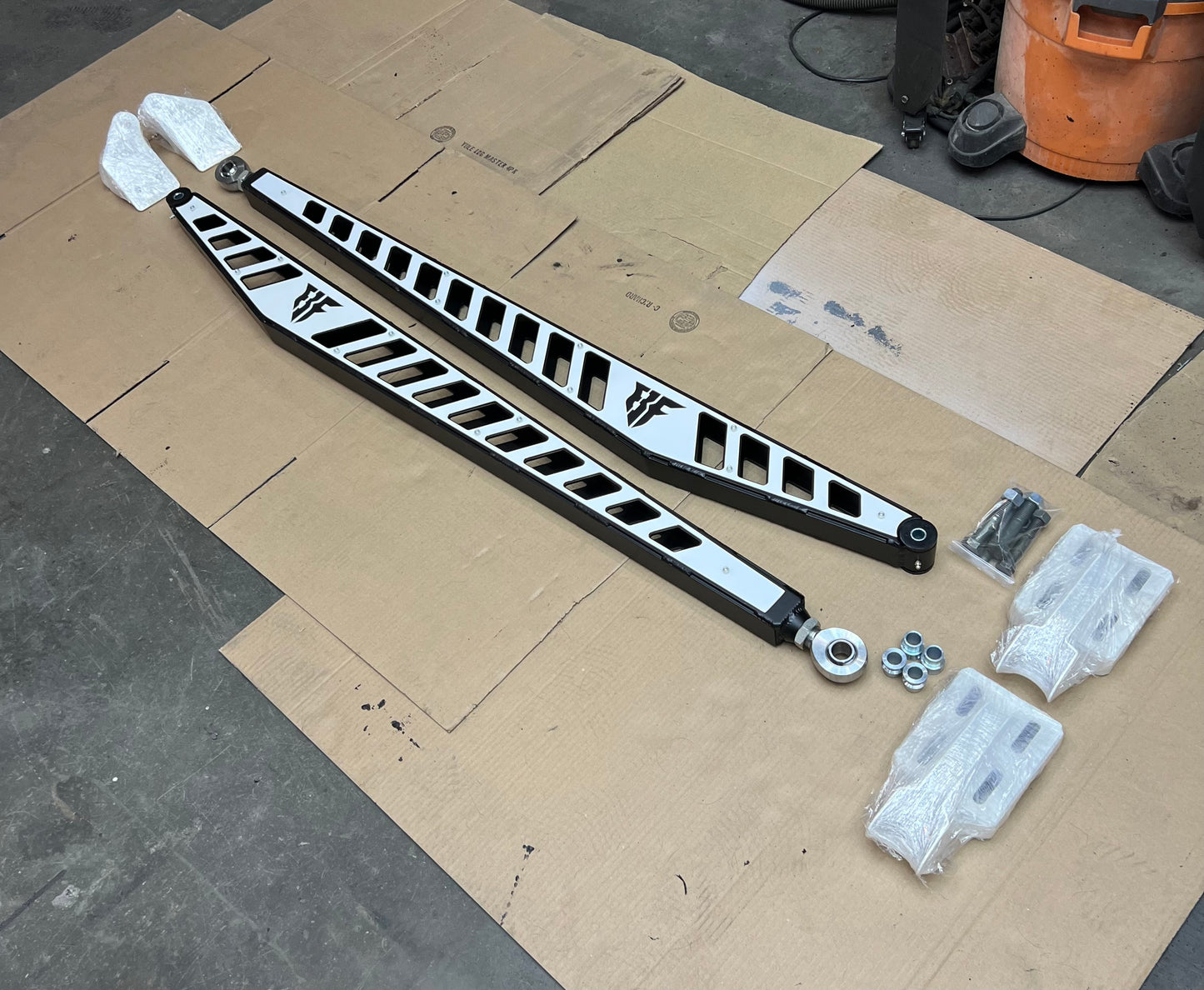 BF CNC Cut Sheet Metal Traction Bar kit - Style 1