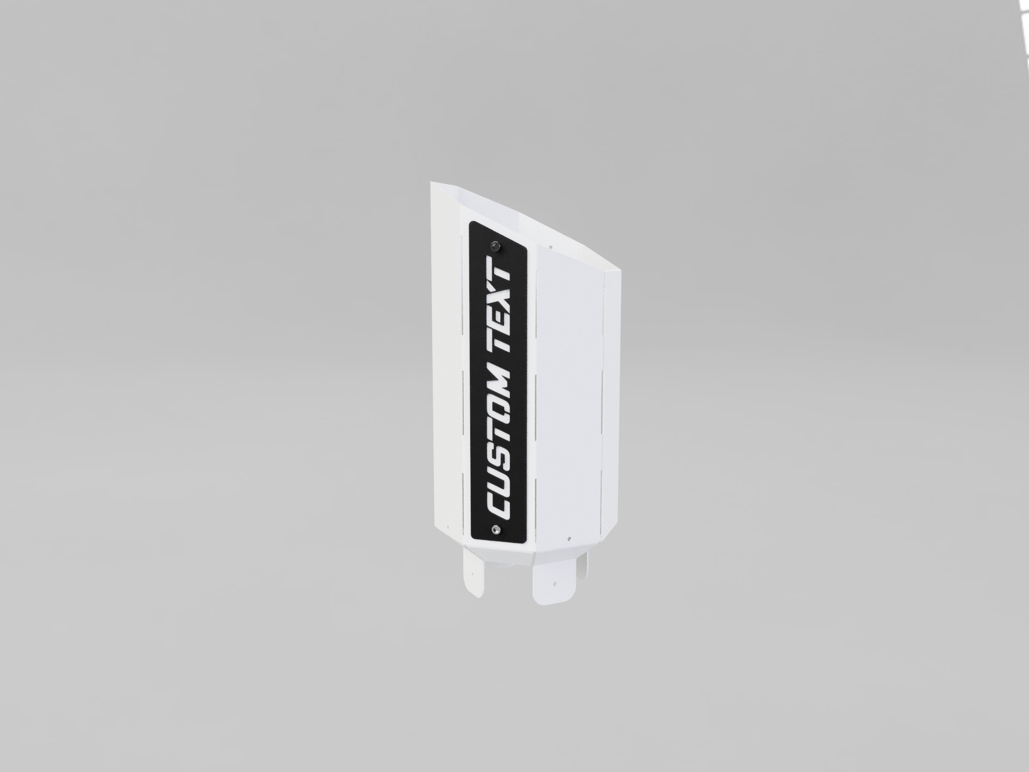 BF Octagon Exhaust Tip - Custom Text Overlay – BovingdonFab