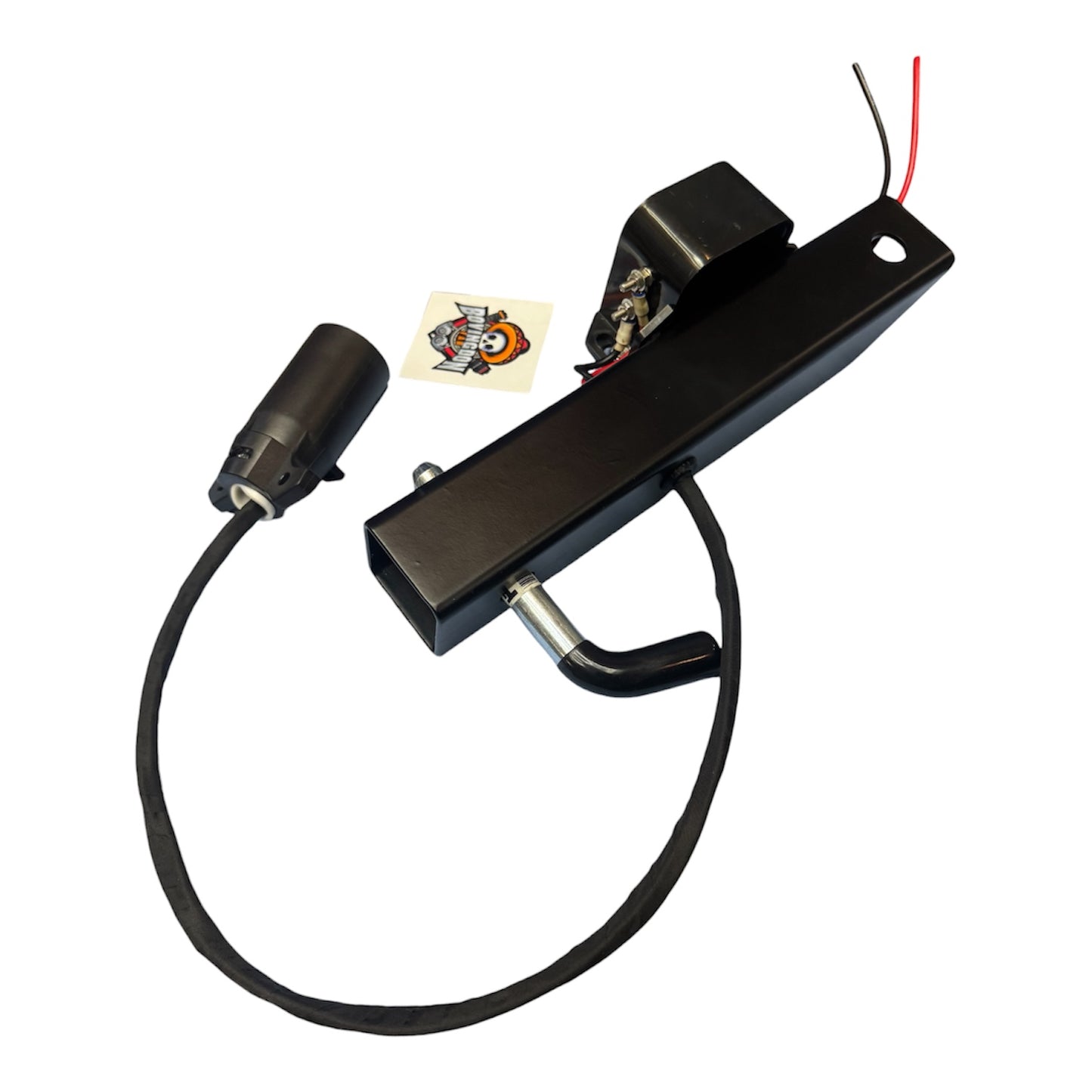 Heavy Duty Hitch Mounted Flag, Backup Alarm/Beeper