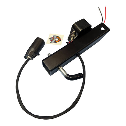 Heavy Duty Hitch Mounted Flag, Backup Alarm/Beeper
