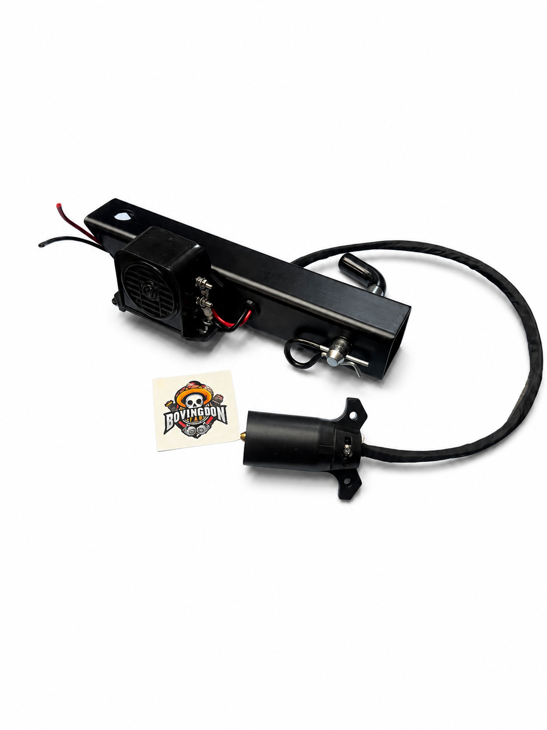 Heavy Duty Hitch Mounted Flag, Backup Alarm/Beeper