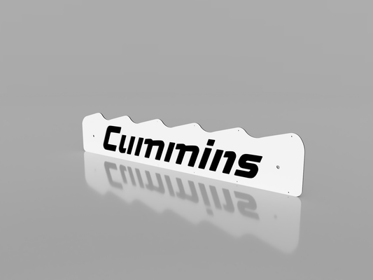 1989-1998 -12v Cummins Valve Cover - Cummins text 2 - Dodge Ram