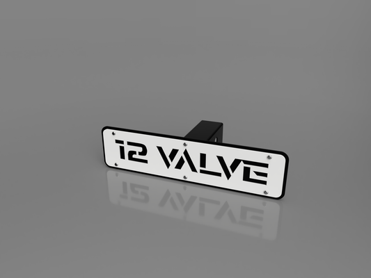 "12 Valve" Hitch Cover | 2" receiver