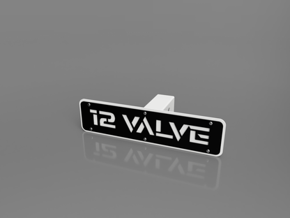 "12 Valve" Hitch Cover | 2" receiver