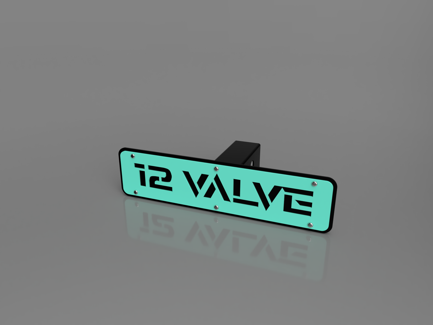 "12 Valve" Hitch Cover | 2" receiver