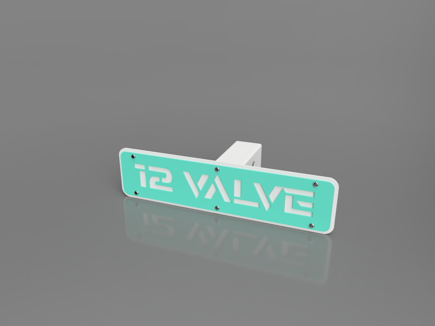 "12 Valve" Hitch Cover | 2" receiver