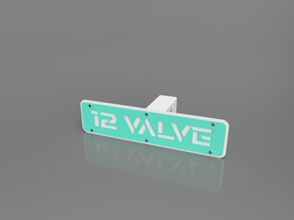 "12 Valve" Hitch Cover | 2" receiver