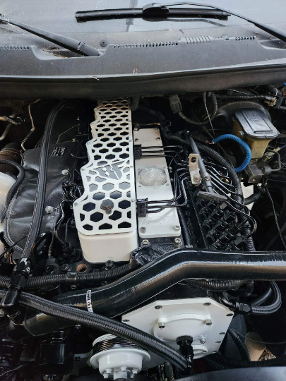 1989-2002 -12v Cummins Valve Cover - HoneyComb - Dodge Ram